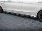 Maxton Design Street Plus Side Skirt Diffusers V2 - Mercedes C63 AMG W205/S205