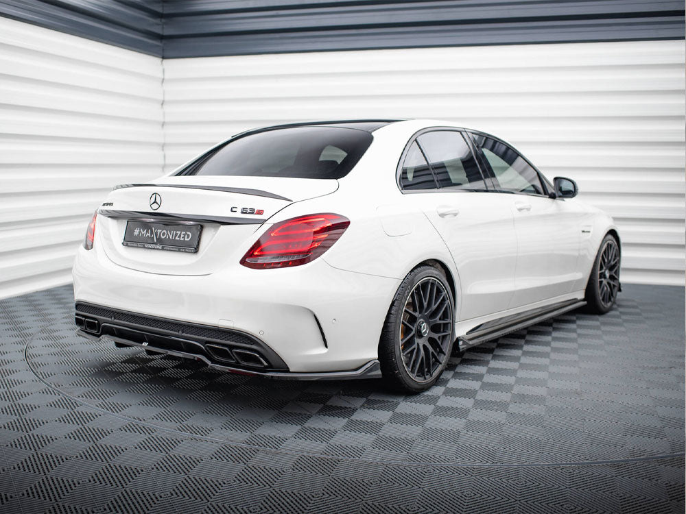 Divisor trasero central Maxton Design Street Plus - Mercedes C63 AMG W205/S205