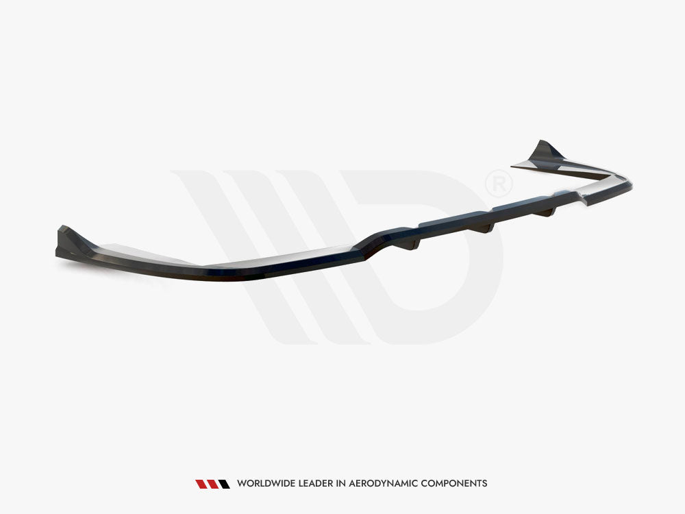 Maxton Design Street Plus Central Rear Splitter - Mercedes C63 AMG W205/S205