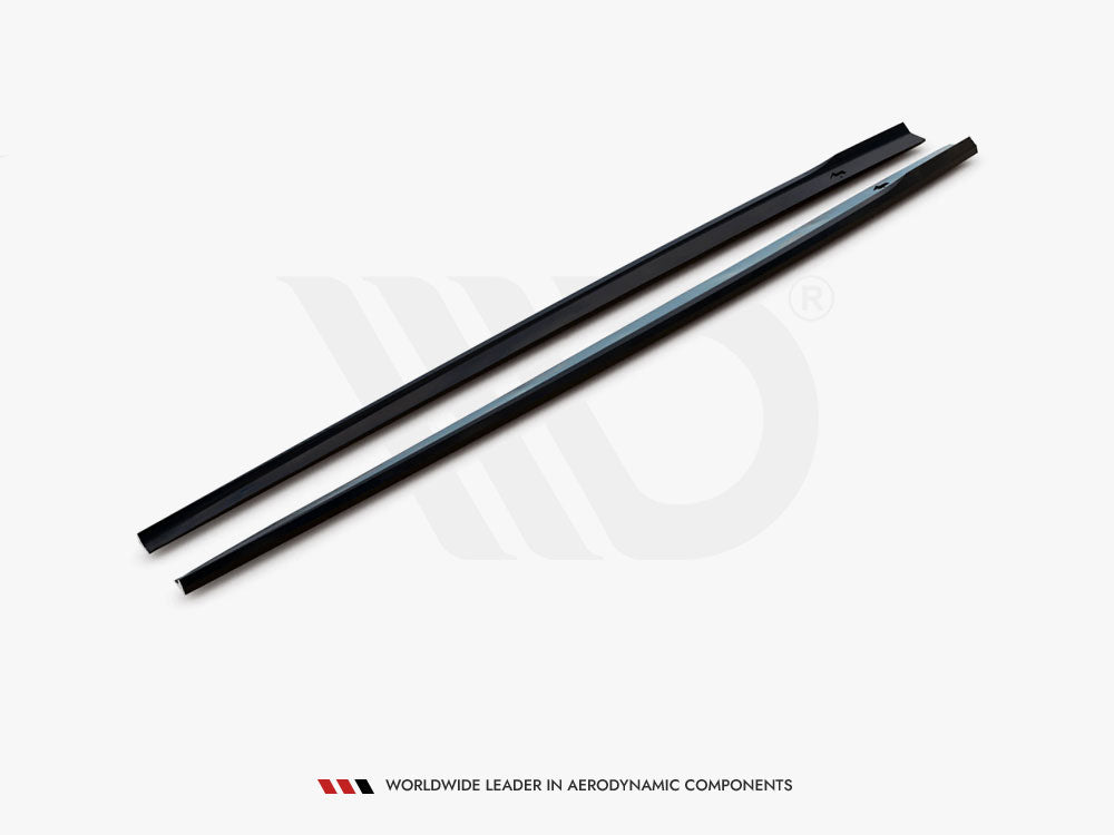 Maxton Design Street Plus Side Skirt Diffusers V2 - Audi RS3 8V Saloon Facelift