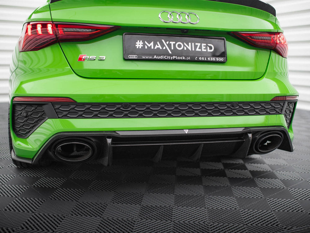 Maxton Design Carbon Fibre Rear Valance - Audi RS3 8Y