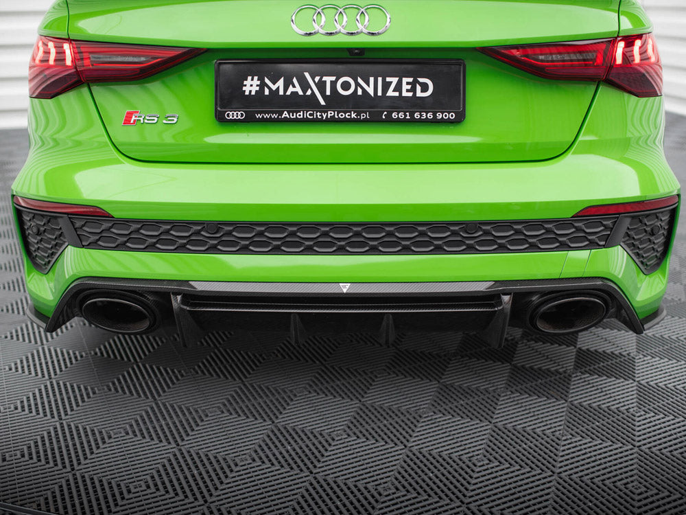 Maxton Design Carbon Fibre Rear Valance - Audi RS3 8Y