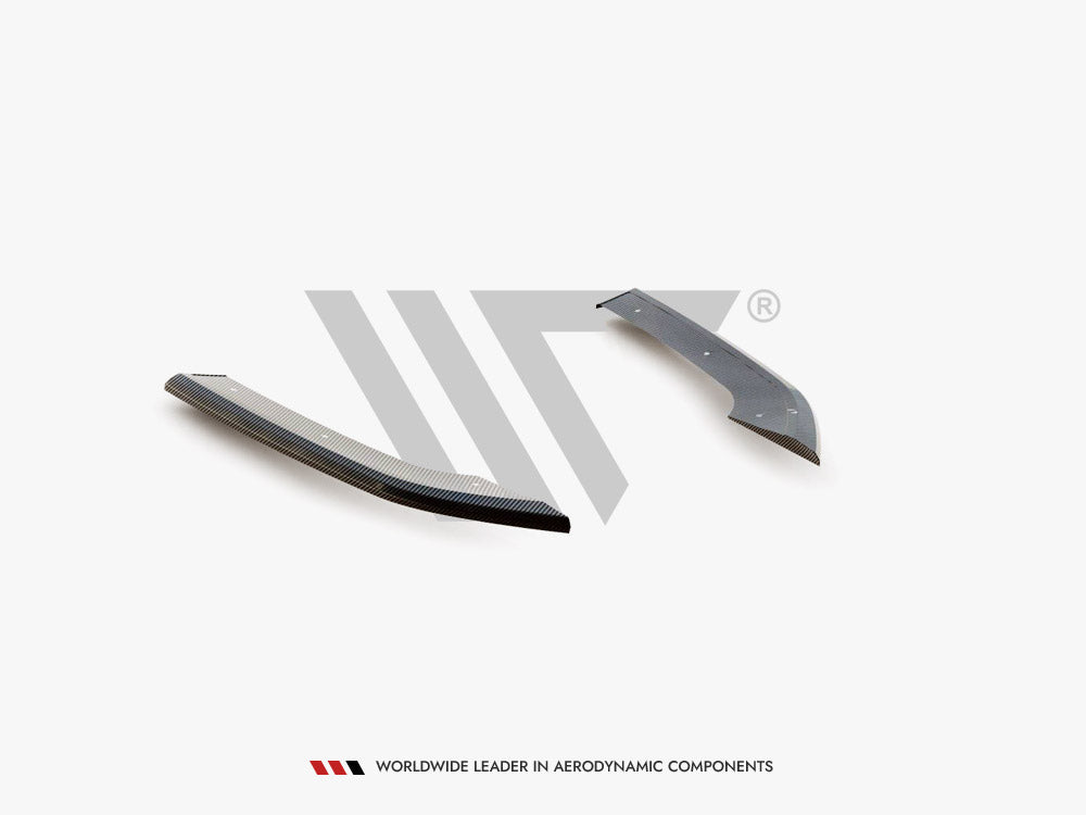 Maxton Design Carbon Fibre Rear Side Splitters V2 - Audi RS3 8Y Saloon