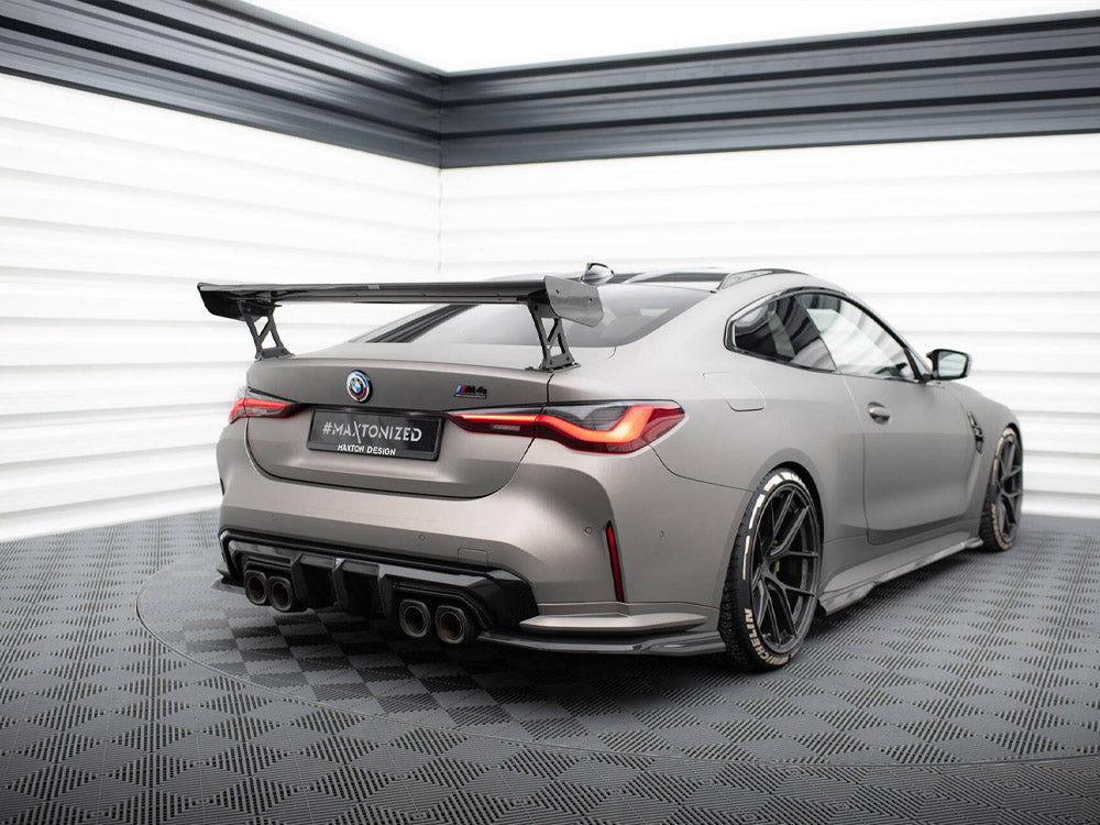 Maxton Design Carbon Fibre Spoiler (External Brackets) - BMW M440i G22 & M3 G82