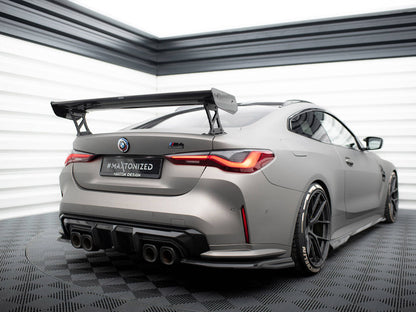 Maxton Design Carbon Fibre Spoiler (External Brackets) - BMW M440i G22 & M3 G82