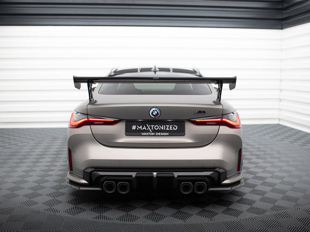 Maxton Design Carbon Fibre Spoiler (External Brackets) - BMW M440i G22 & M3 G82