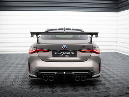 Maxton Design Carbon Fibre Spoiler (External Brackets) - BMW M440i G22 & M3 G82