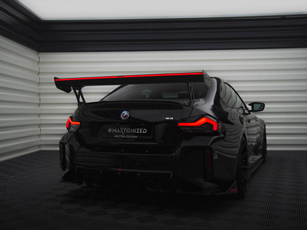 Maxton Design Carbon Fibre Spoiler With LED - BMW M240i G42 & M2 G87