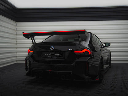 Maxton Design Carbon Fibre Spoiler With LED - BMW M240i G42 & M2 G87