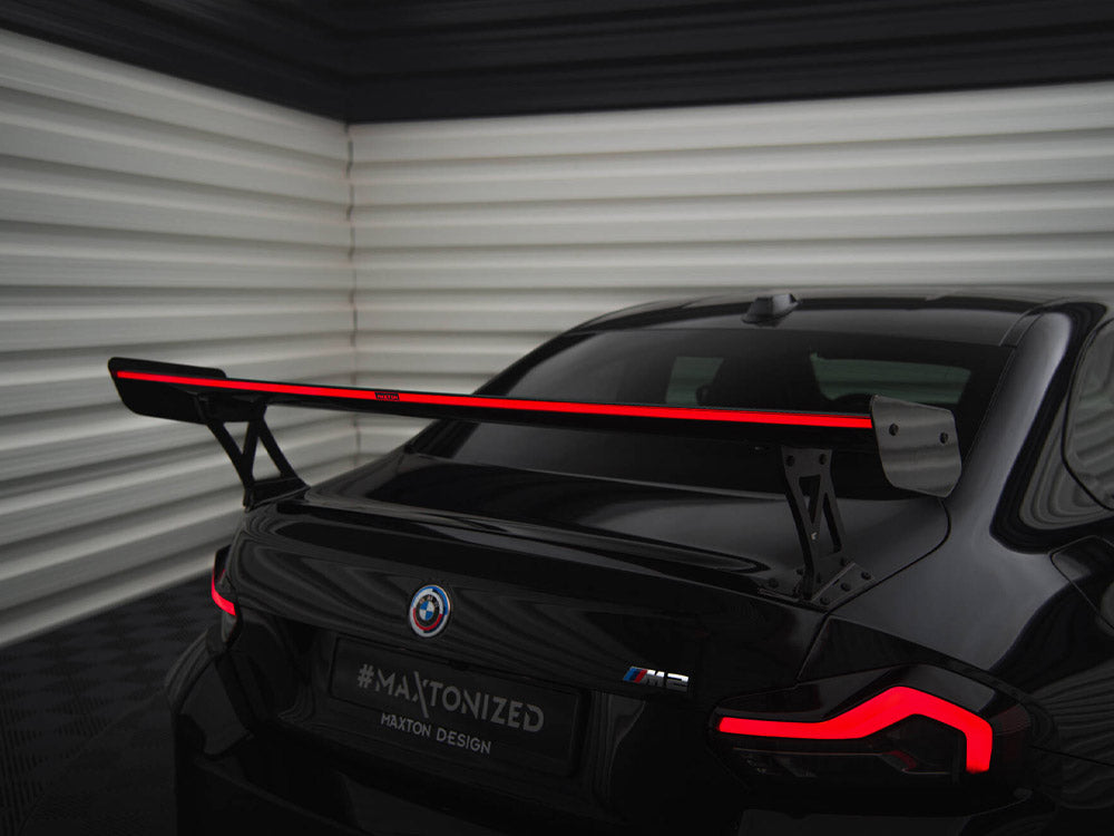 Maxton Design Carbon Fibre Spoiler With LED - BMW M240i G42 & M2 G87