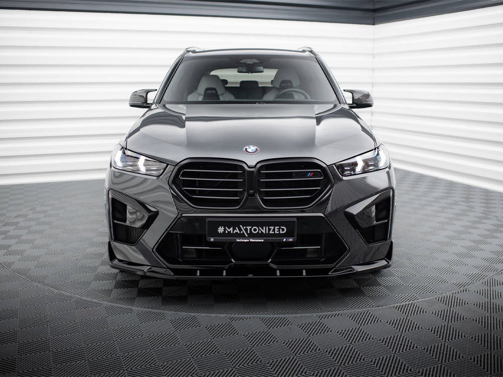 Maxton Design Street Plus Front Splitter V2 - BMW X5M F95 LCI