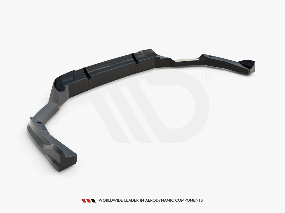 Maxton Design Street Plus Central Rear Splitter - BMW X5M F95 LCI