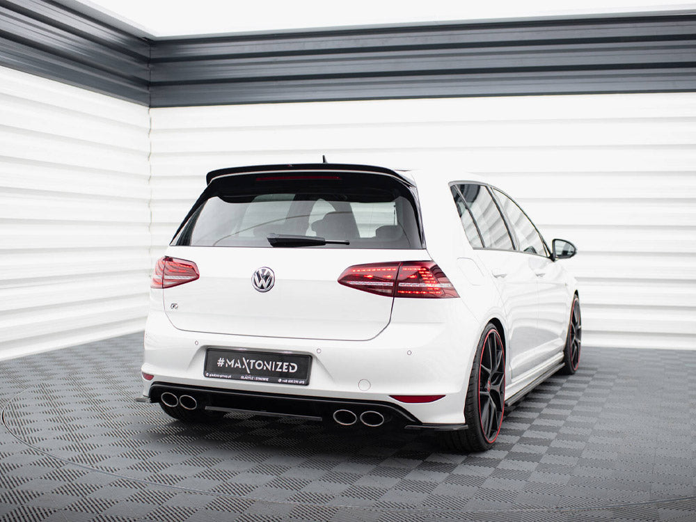 Maxton Design Street Plus Rear Side Splitters V2 - VW Golf R Mk7