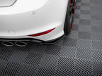 Maxton Design Street Plus Rear Side Splitters V2 - VW Golf R Mk7