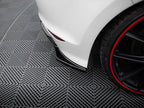 Maxton Design Street Plus Rear Side Splitters V2 - VW Golf R Mk7