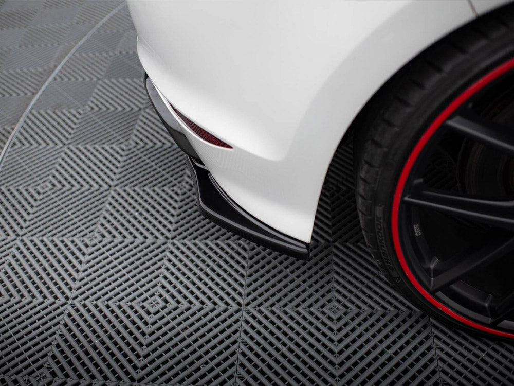 Maxton Design Street Plus Rear Side Splitters V2 - VW Golf R Mk7