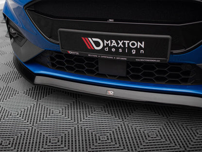 Maxton Design Street Plus Front Splitter V8 - Ford Focus ST Mk4