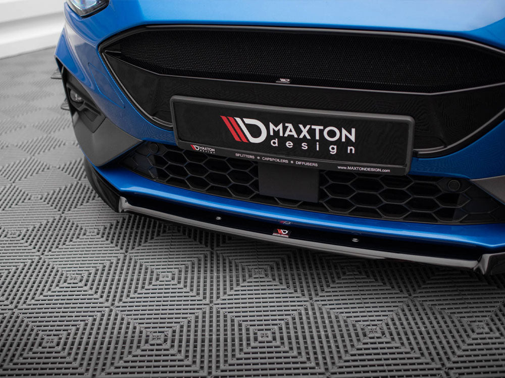 Maxton Design Street Plus Front Splitter V2 - Ford Focus ST Mk4