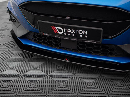 Maxton Design Street Plus Front Splitter V6 - Ford Focus ST Mk4