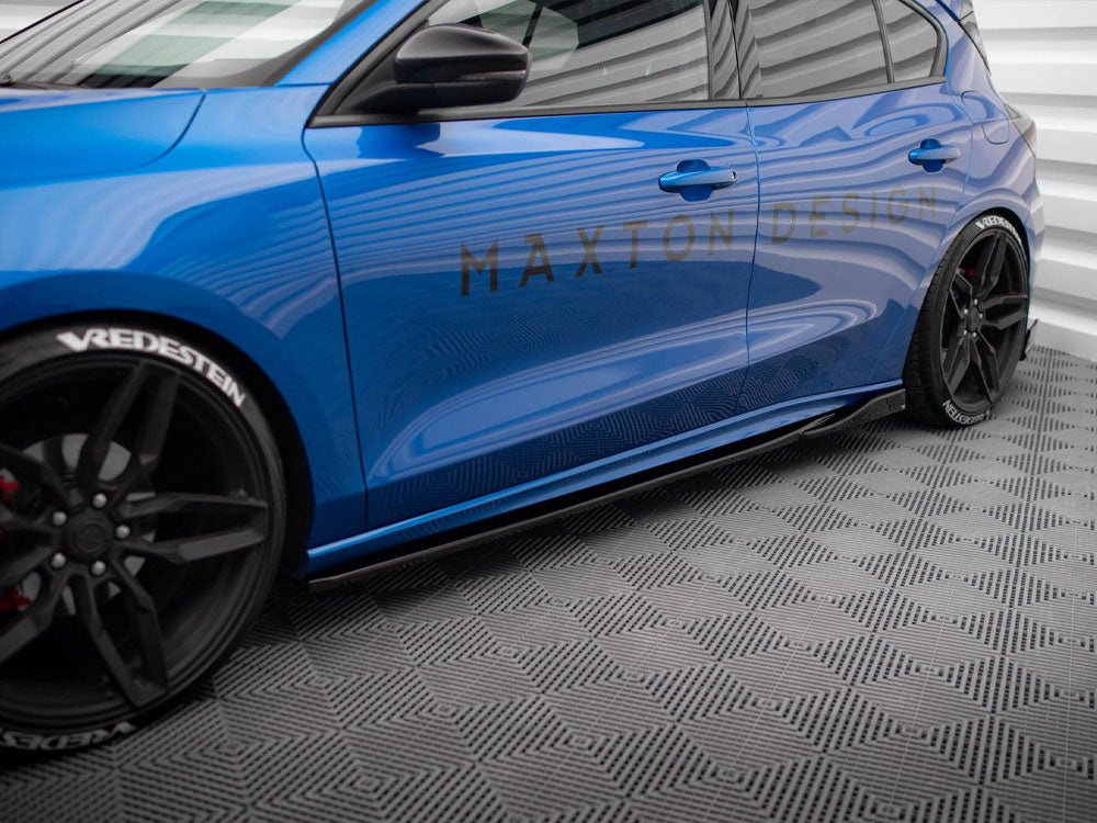 Diffuseurs de jupes latérales Maxton Design Street Plus V4 - Ford Focus ST Mk4
