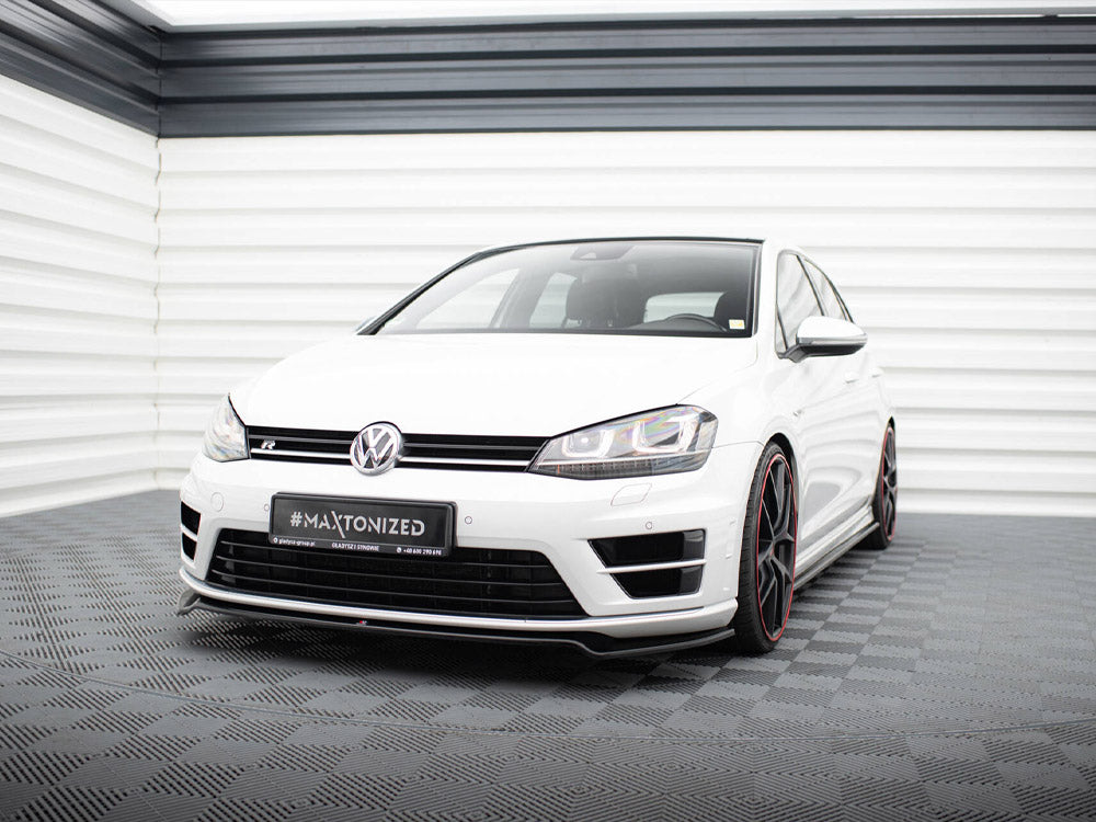 Maxton Design Street Plus Front Splitter V2 - VW Golf R Mk7