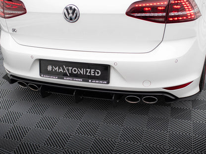 Maxton Design Racing Rear Diffuser - VW Golf R Mk7