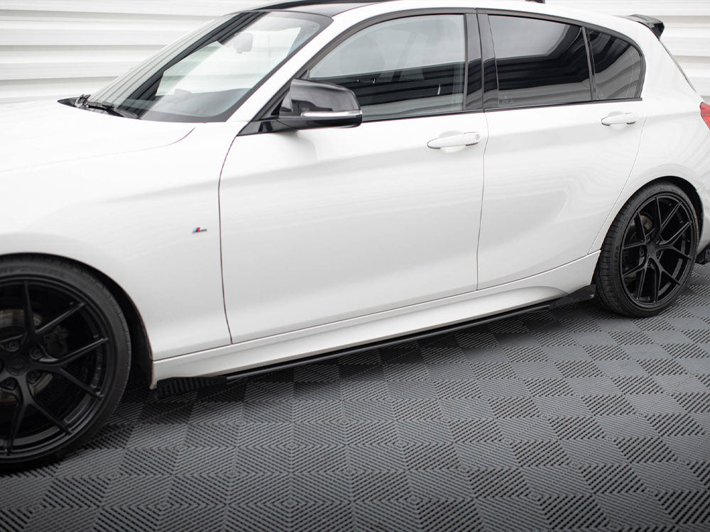 Maxton Design Street Pro Side Skirt Diffusers + Flaps - BMW M135i/M140i F20