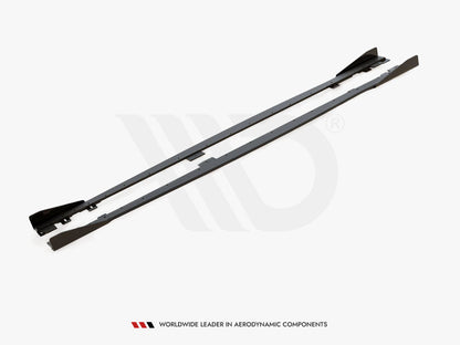 Maxton Design Street Pro Side Skirt Diffusers + Flaps - BMW M135i/M140i F20