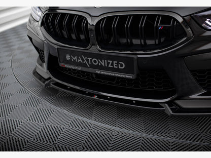 Maxton Design Street Plus Front Splitter V3 - BMW M8 F92/F93