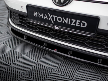 Maxton Design Street Plus Front Splitter V1 - VW Polo GTI Mk6.5 (BZ) Facelift