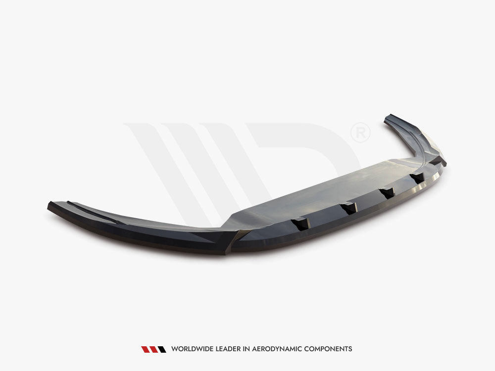 Divisor delantero Maxton Design Street Plus V2 - VW Polo GTI Mk6.5 (BZ) Facelift