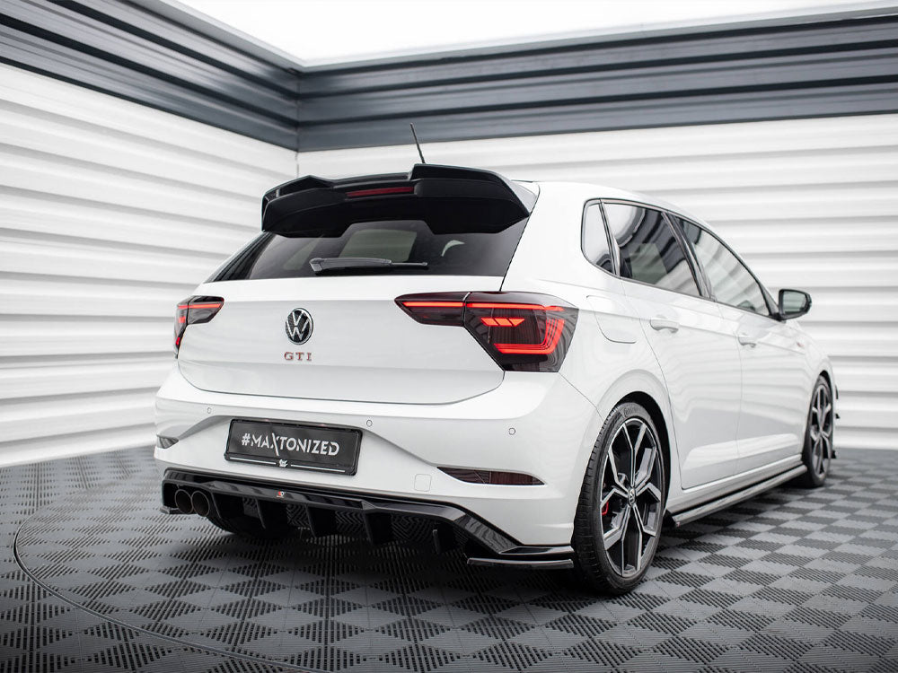 Divisores laterales traseros Maxton Design Street Plus - VW Polo GTI Mk6.5 (BZ) Facelift