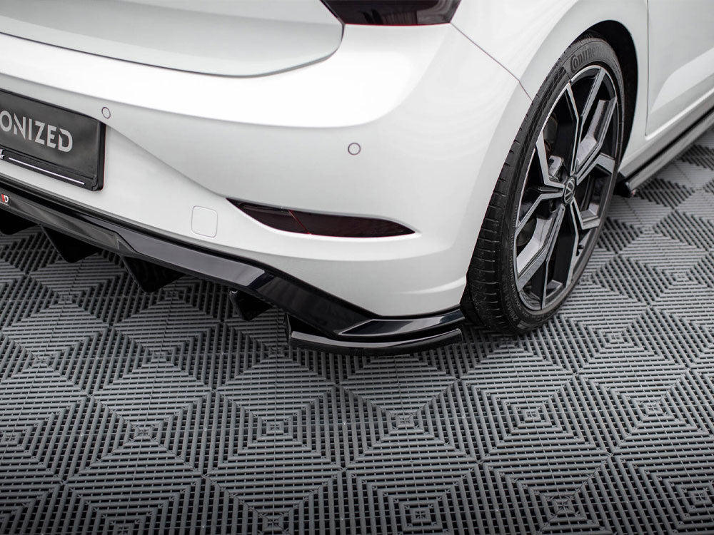 Divisores laterales traseros Maxton Design Street Plus - VW Polo GTI Mk6.5 (BZ) Facelift