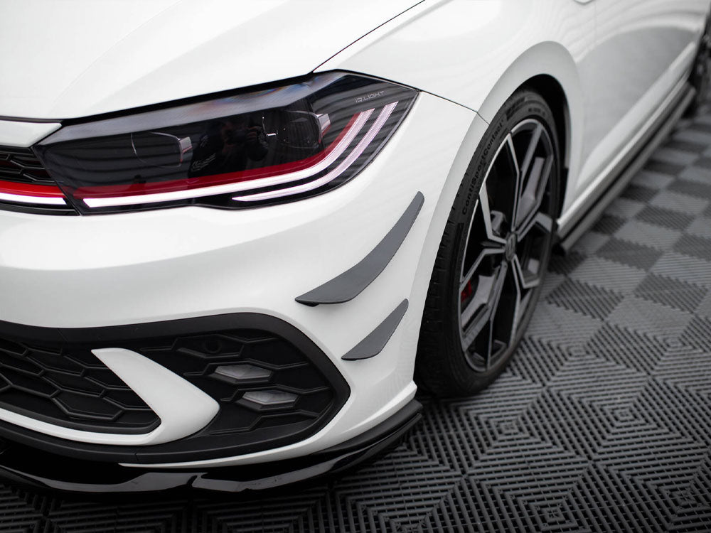 Canards delanteros Maxton Design Street Plus - VW Polo GTI Mk6.5 (BZ) Facelift