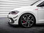 Canards delanteros Maxton Design Street Plus - VW Polo GTI Mk6.5 (BZ) Facelift