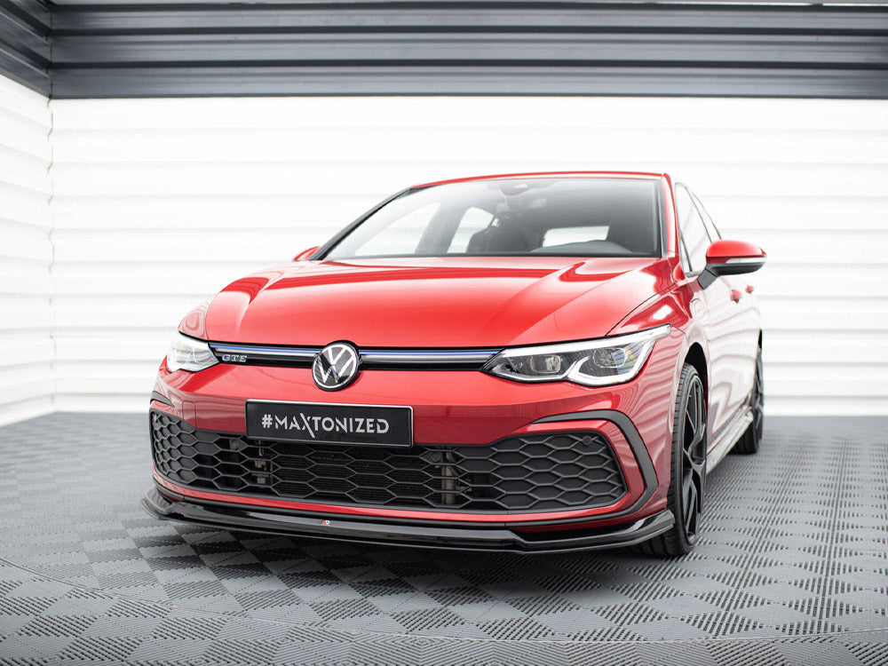 Maxton Design Street Plus Front Splitter V6 - VW Golf GTI Mk8