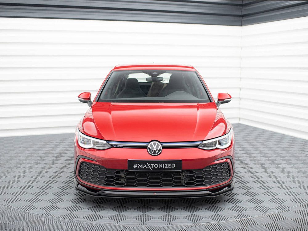 Maxton Design Street Plus Front Splitter V6 - VW Golf GTI Mk8