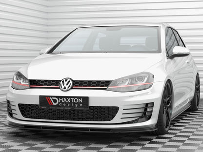 Maxton Design Street Plus Front Splitter V3 - VW Golf GTI Mk7