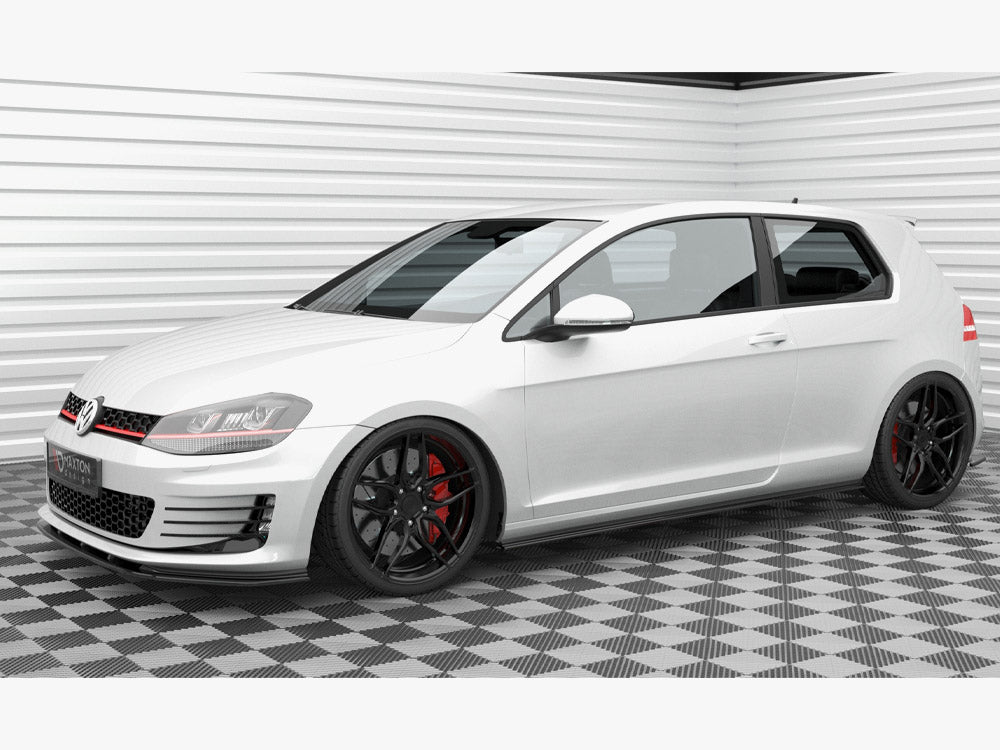 Maxton Design Street Plus Front Splitter V3 - VW Golf GTI Mk7