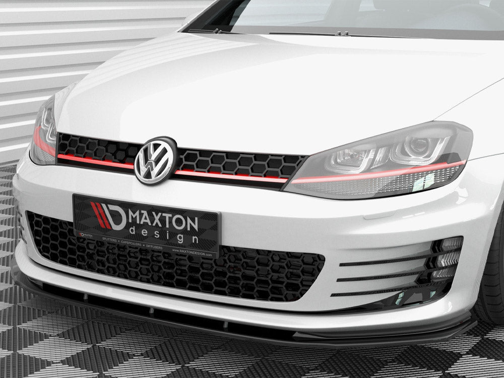 Maxton Design Street Plus Front Splitter V3 - VW Golf GTI Mk7