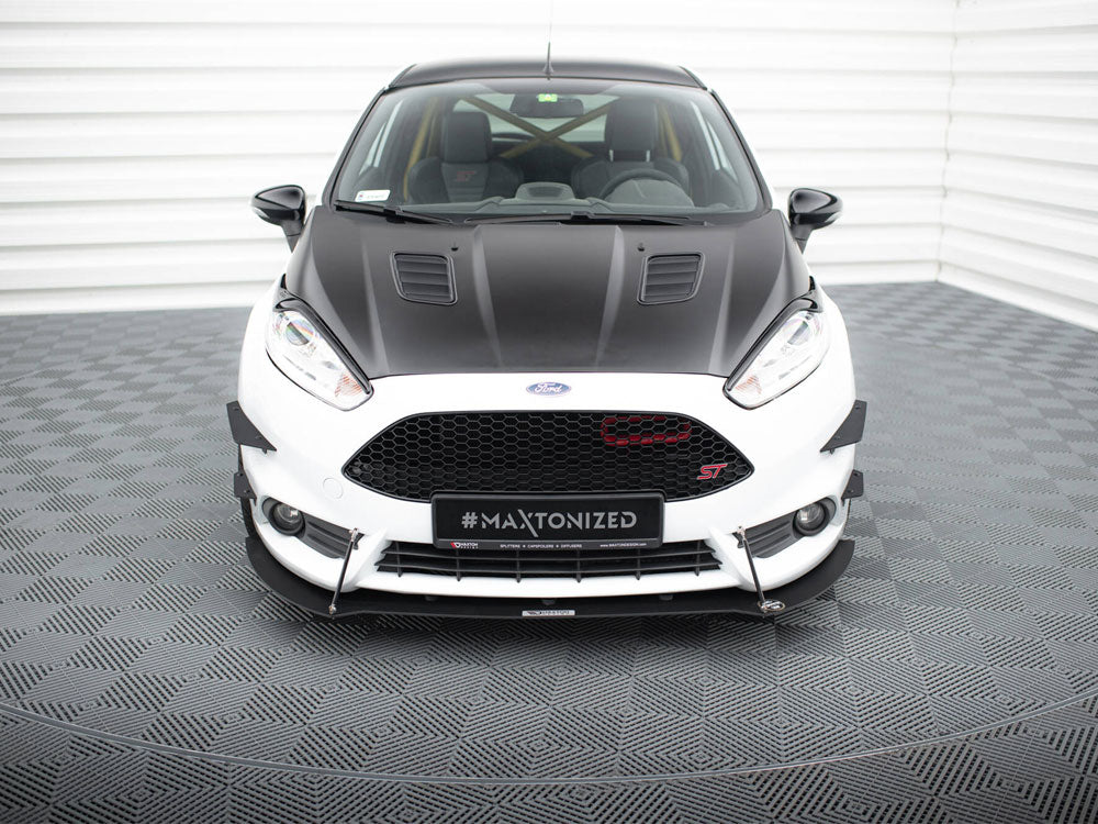 Maxton Design Racing Front Splitter V1 - Ford Fiesta ST Mk7 (ST180)