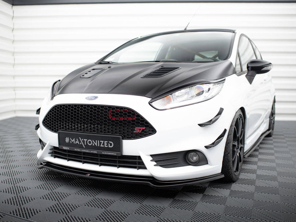 Maxton Design Street Plus Front Splitter V3 - Ford Fiesta ST Mk7 (ST180)