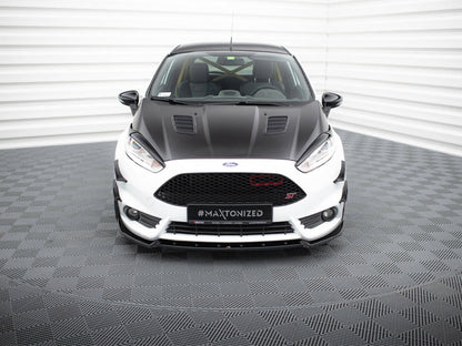 Maxton Design Street Plus Front Splitter V4 - Ford Fiesta ST Mk7 (ST180)