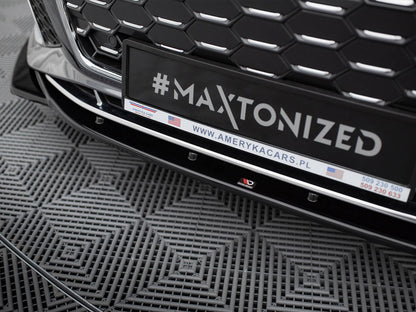 Maxton Design Street Plus Front Splitter V1 - Audi S5 F5 Facelift