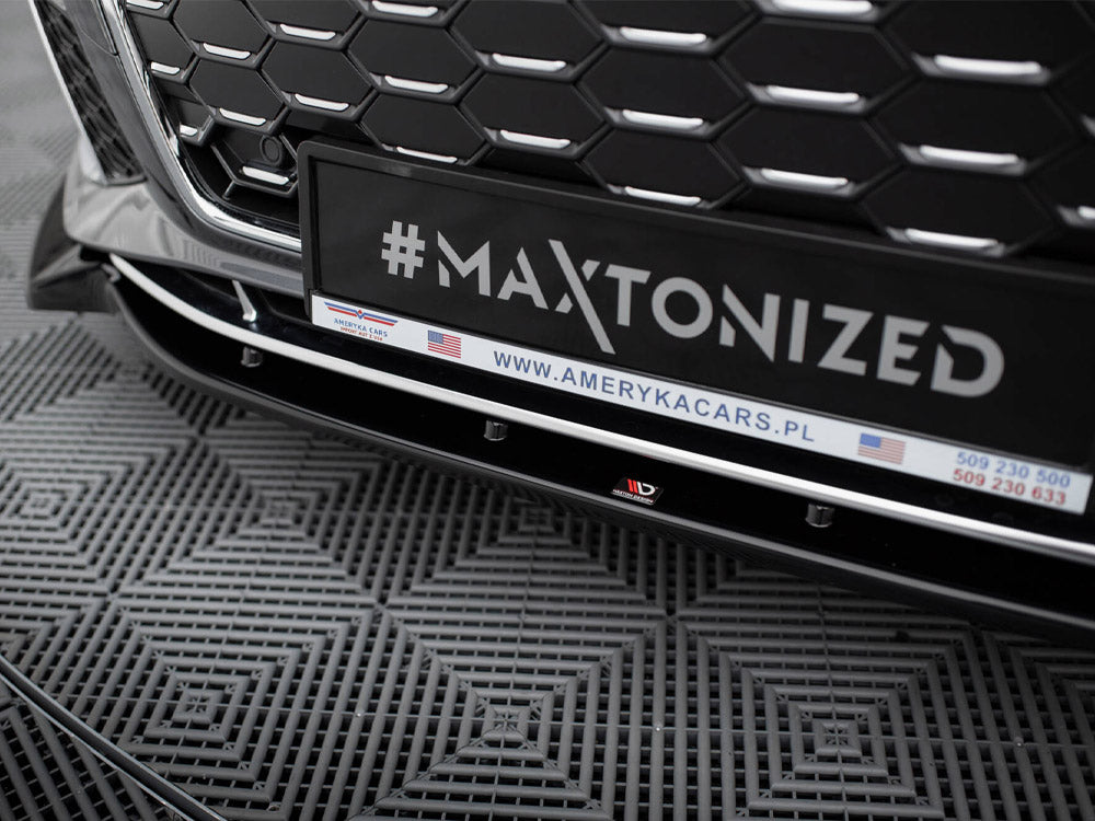 Maxton Design Street Plus Front Splitter V2 - Audi S5 F5 Facelift