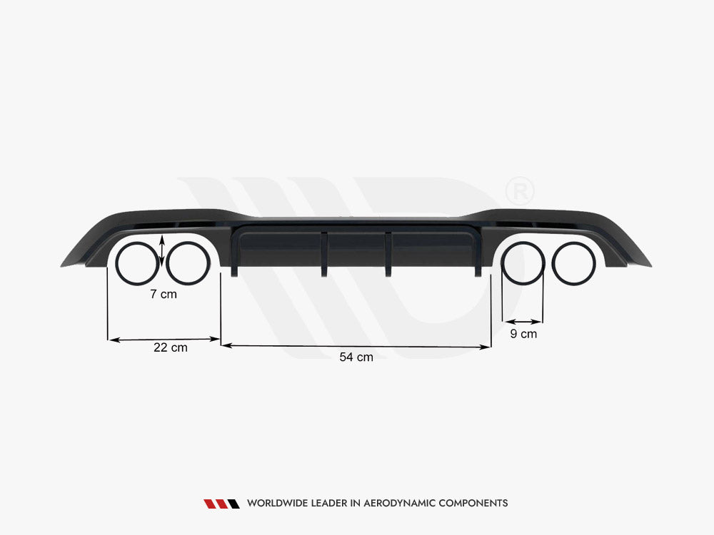 Maxton Design Street Plus Rear Valance - BMW M2 F87 (Inc. Competition)