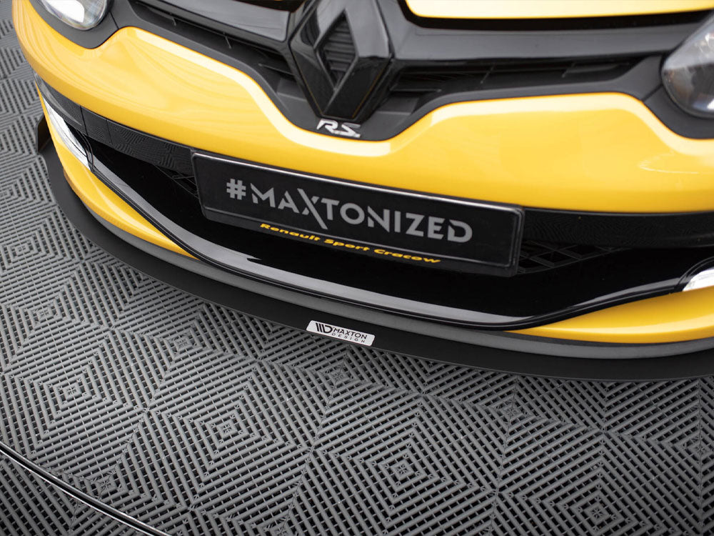 Maxton Design Racing Front Splitter - Renault Megane RS Mk3 250/265/275