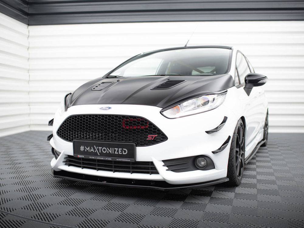 Maxton Design Street Plus Front Splitter V1 - Ford Fiesta ST Mk7 (ST180)