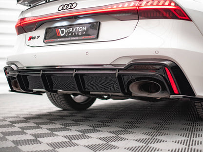 Maxton Design Street Plus Rear Valance (With Towbar) - Audi RS6/RS7 C8