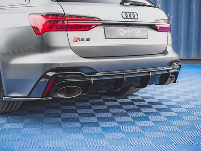 Maxton Design Street Plus Rear Valance (With Towbar) - Audi RS6/RS7 C8